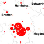 Namenverteilung Flentje